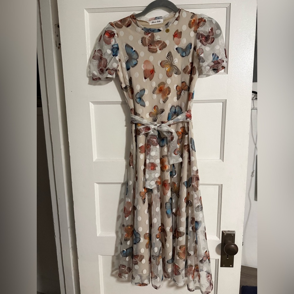 Midi butterfly dress